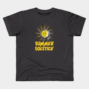 Pagan Summer Solstice Kids T-Shirt